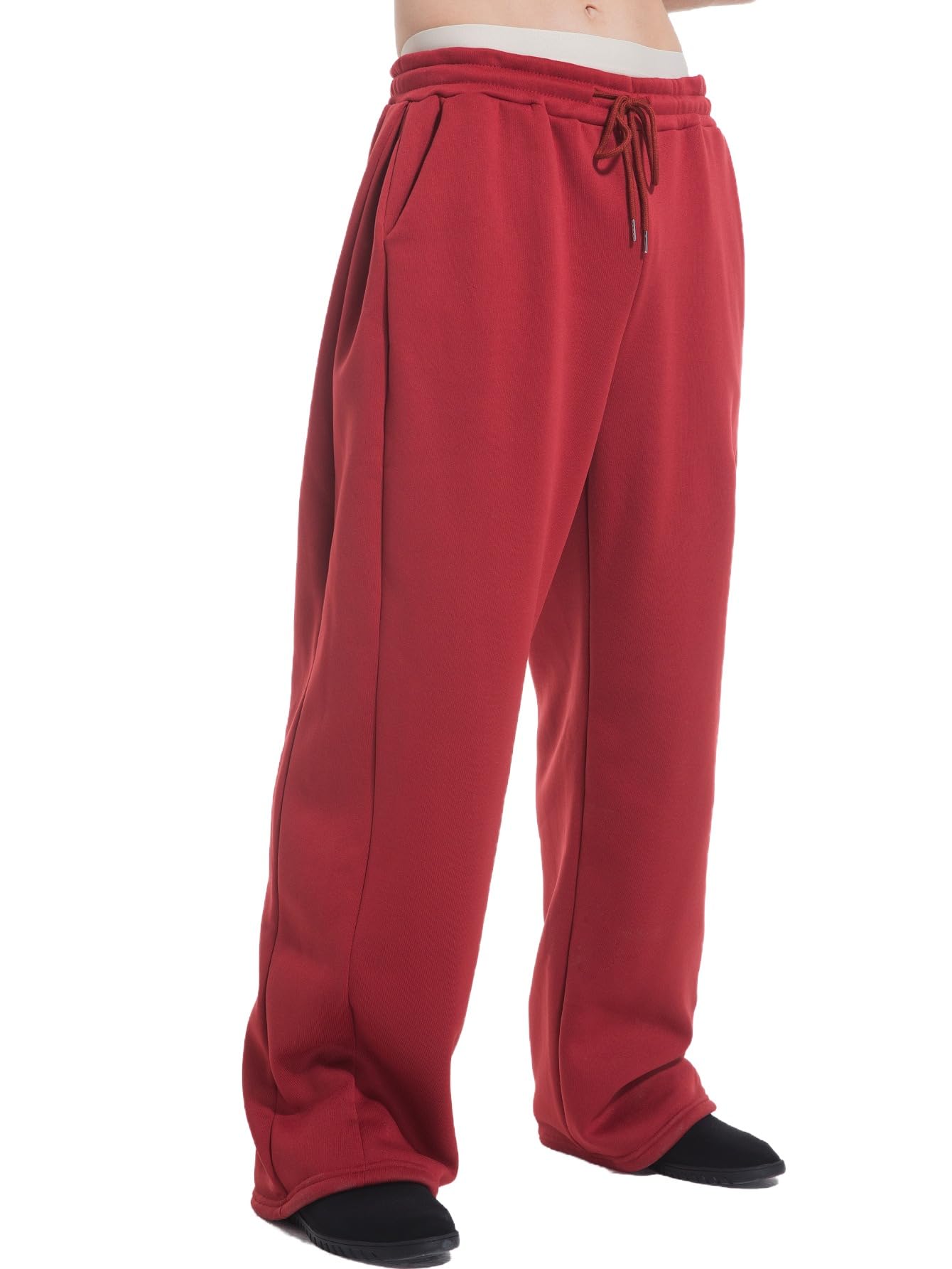 Snapklik.com : ZUGJAM Mens Baggy Sweatpants Wide Leg Lounge Sweat Pants
