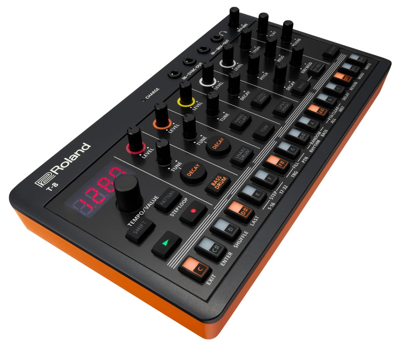 Amazon.com: Roland AIRA Compact T-8 Beat Machine Sound Module 