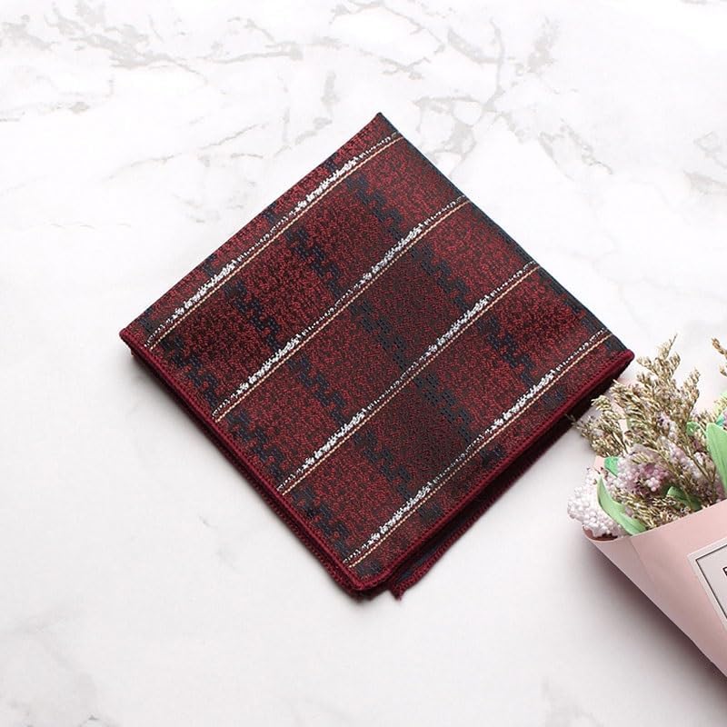 Men's Suit Square Retro Handkerchief Wedding Suit Pocket Square