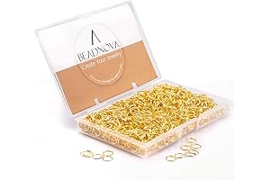 BEADNOVA 7mm Jump Rings for Jewelry Making: Unlock Your Creative Potential