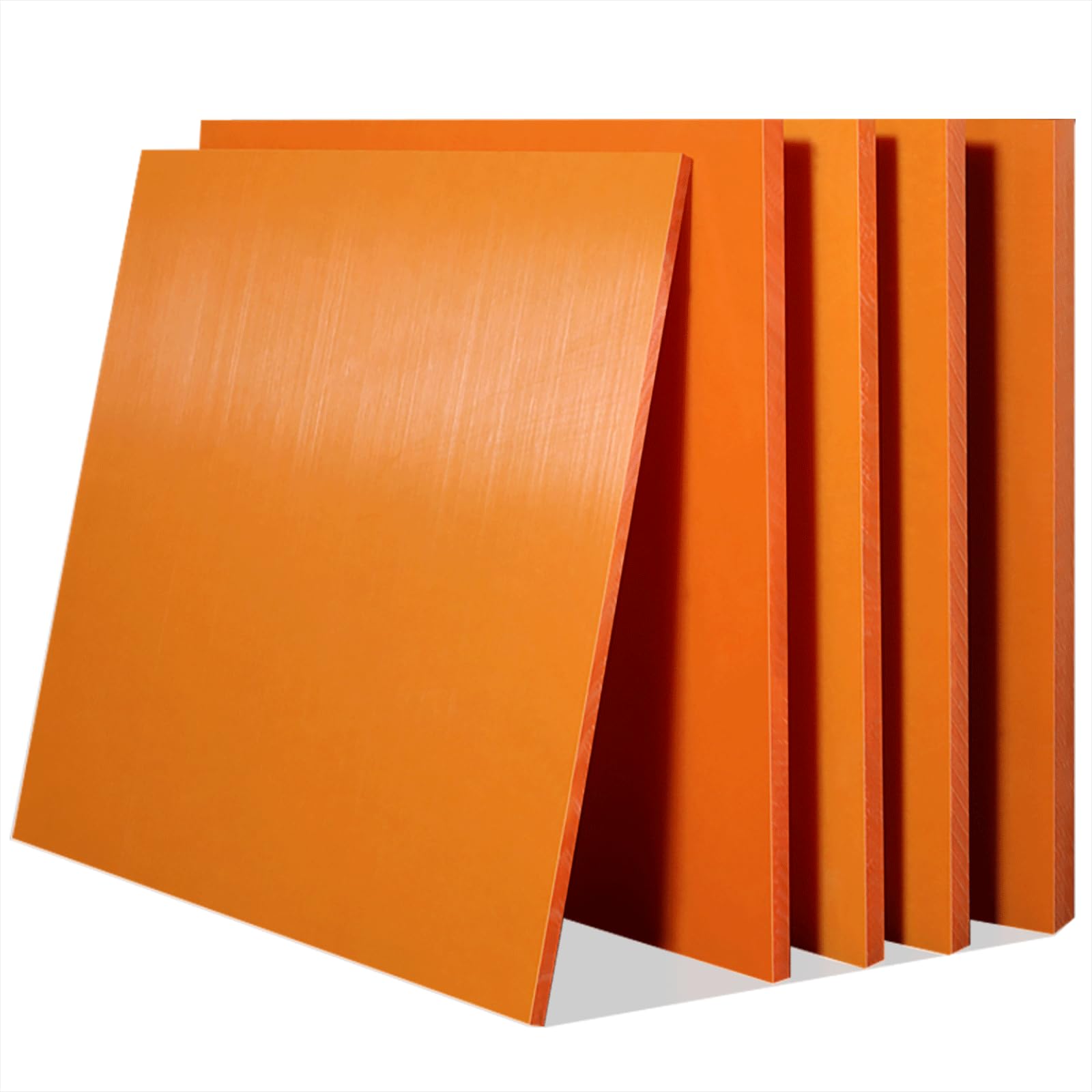 Placa De Baquelita 6mm Roja – Panel Fenólico para Corte CNC, Aislamiento Eléctrico, Bricolaje, Montaje De Transformadores, Electrónica, Componentes Técnicos,500x500mm