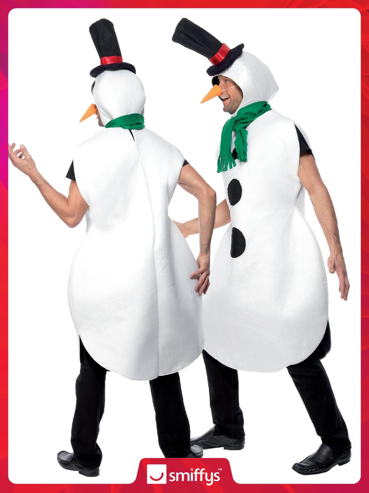 ZwaitL Costume De Bonhomme De Neige Givré D'hiver - Accessoires De