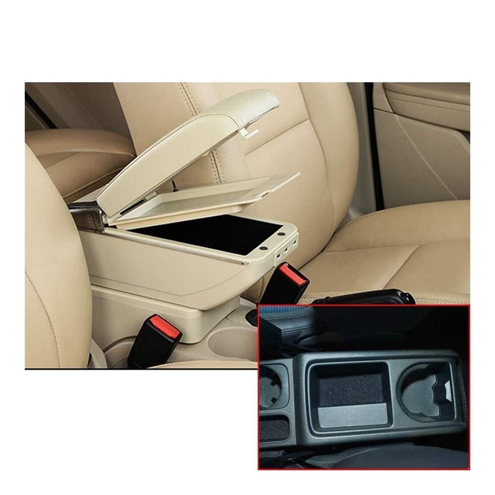 Buy Car Armrest Box Center Console Double Layer Car Arm Rest Center