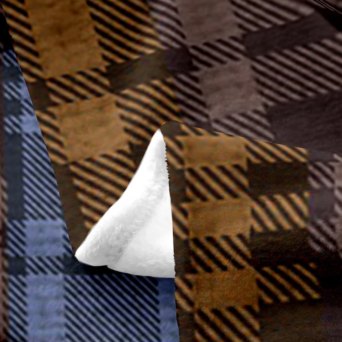 Feelyou Cute Bear Fuzzy BlanketKids Wild Animal Flannel Fleece Throw Blanket Decor Galaxy Forest Wildlife Bear All Season Bed Blanket Farmhouse Blue Theme Plush Blanket Bedroom Queen 90"x90"