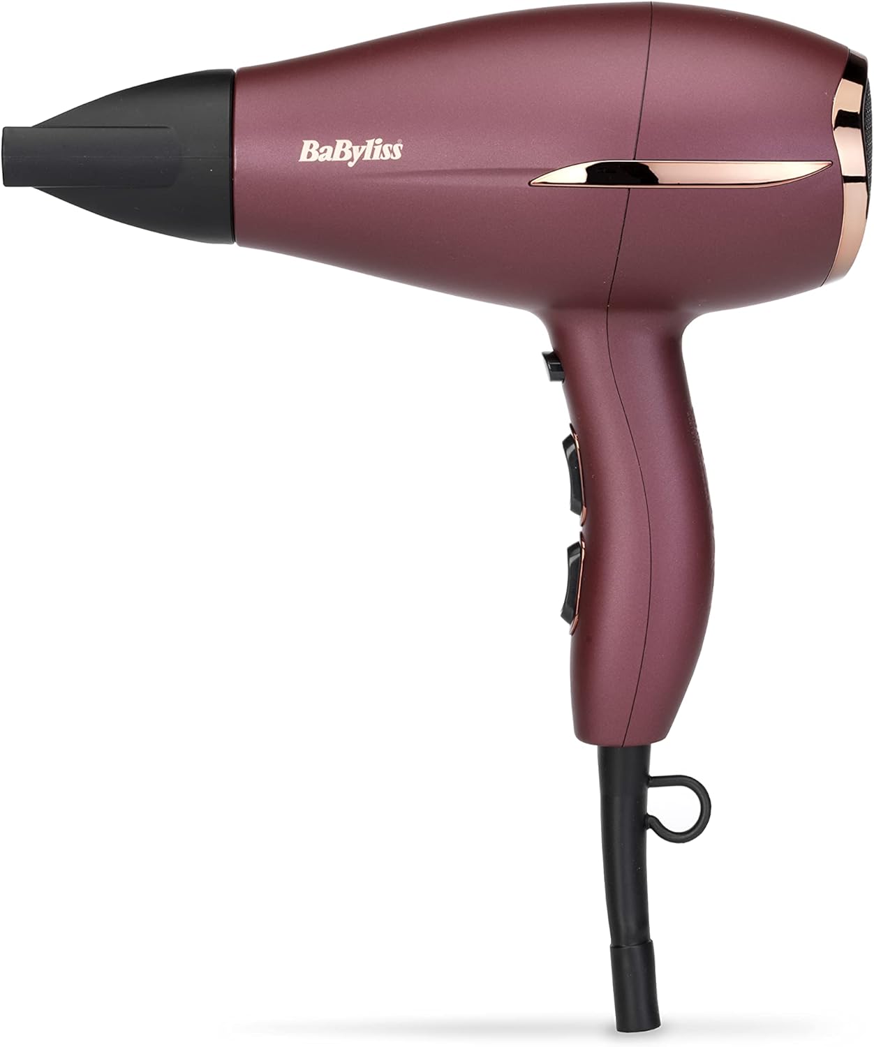 BaByliss Berry Crush 2200 Haardroger, Krachtig föhnen, pluisvrij drogen, Ionische technologie, Lichtgewicht
