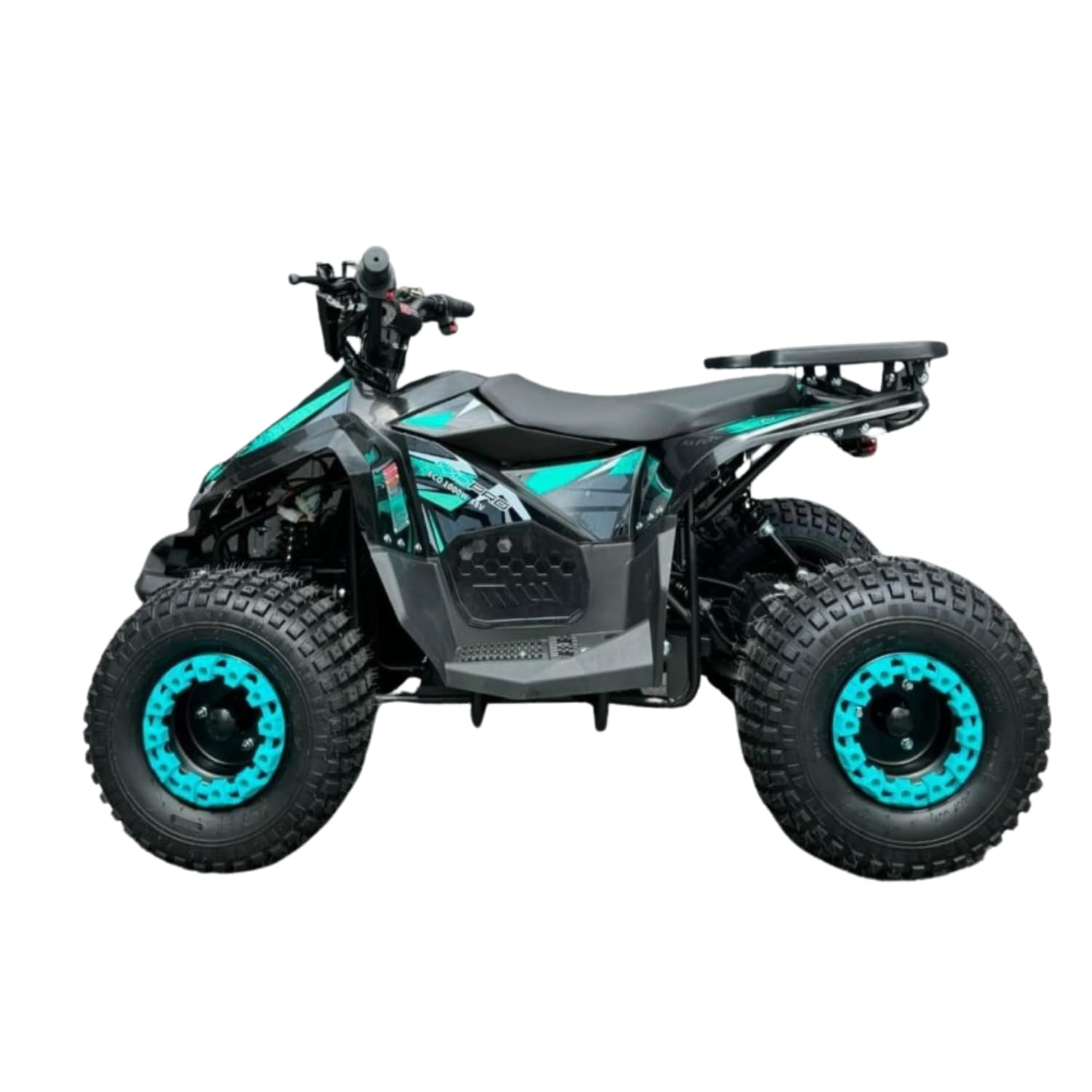 T-MOTO - Quad a Benzina Naples a con Retromarcia - Quad Adulti e Giovani Piloti, Potente e Versatile per Percorsi Off-Road 4 Tempi (Blu)