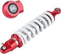 Vista 8 de Amortiguador trasero, amortiguador de amortiguación ajustable de 12.992 in, suspensión de choque trasero universal para motocicleta, Pit Quad Dirt