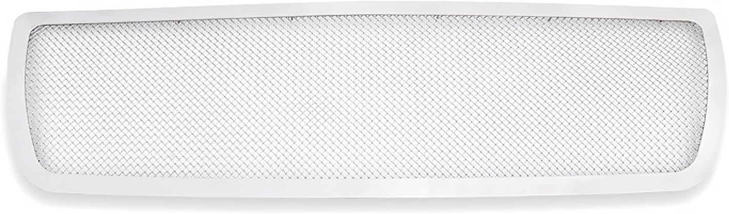 APS Compatible with Ram 2500 3500 2010-2013 Main Upper Stainless Steel Chrome Mesh Front Grill Grille Insert S18-T97867D