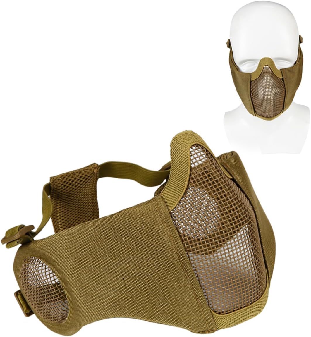 Protective Mask Hunting Mask Half Face Mask Net Mask