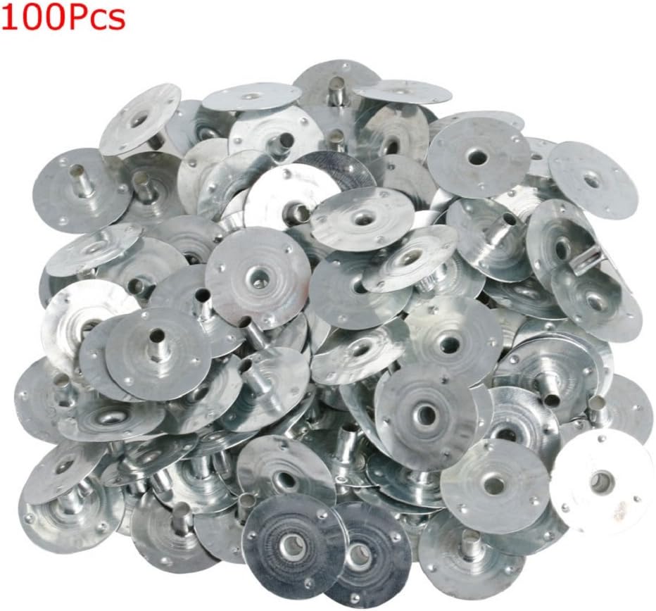 Andiny 100pcs Metal Candle Wick Sustainer Tabs,for Candle Making,Candle DIY