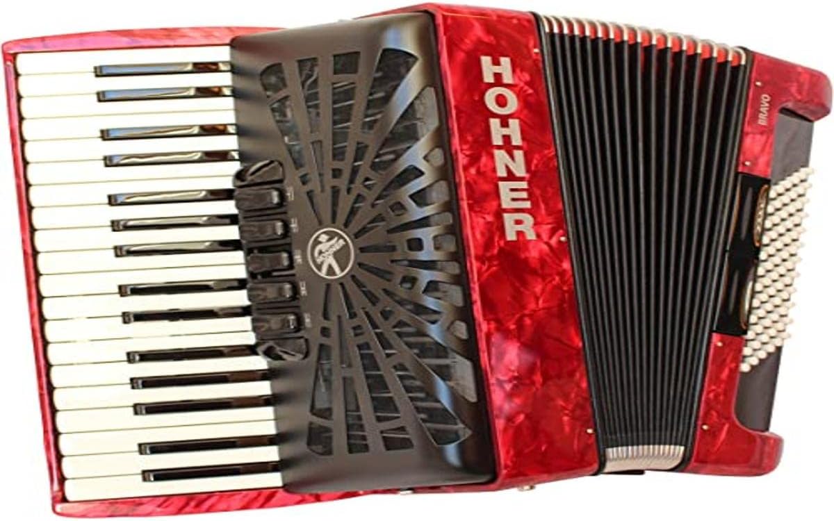 Hohner A16631S Bravo Line Facelift III 72 Bass Chromatic