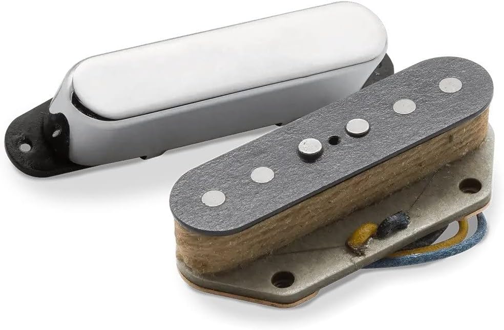 Seymour Duncan Brad Paisley La Brea Tele Single Coil T-Style Pickup Set with Tonebird Tool, Patch Cable, Polish, Picks, True Tune Tuner Bundle 11201-09