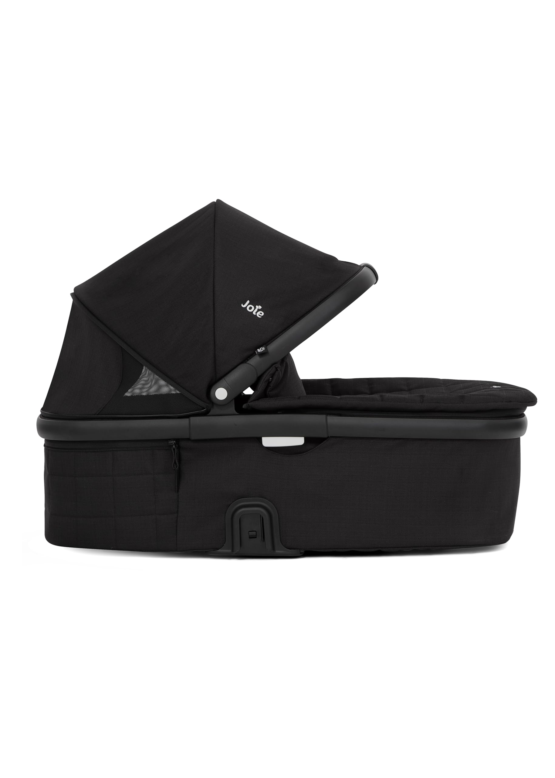 Joie Honour™ Babywanne, Flache Liegeposition, leicht & Travel-System-kompatibel, mit Regenverdeck, von Geburt bis 6 Monate (0–9kg) (Shale)