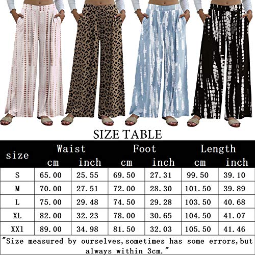 Faroro Women'S Lounge Pants Casual Elastic Waist Pj Pant Stretch Sleep Bottoms Plus Size Pajama Bottoms With Pockets thumb #4