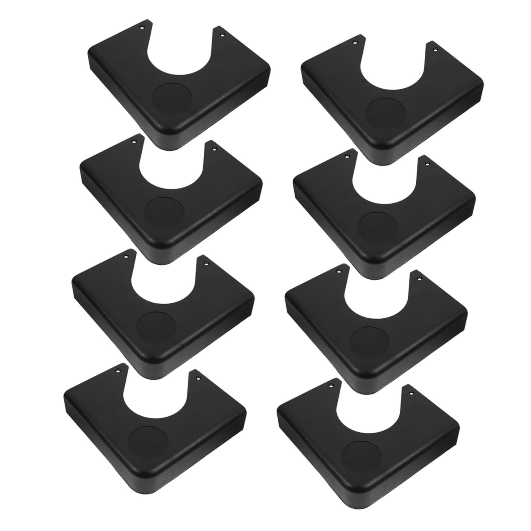Abaodam Eckplattenzubehör Billard Eckenschutz Billardecken Billardtischecken Eckschutzplatte Billardtisch Eckplatte Billardtisch Ecken Hardware Zubehör Silber Abs