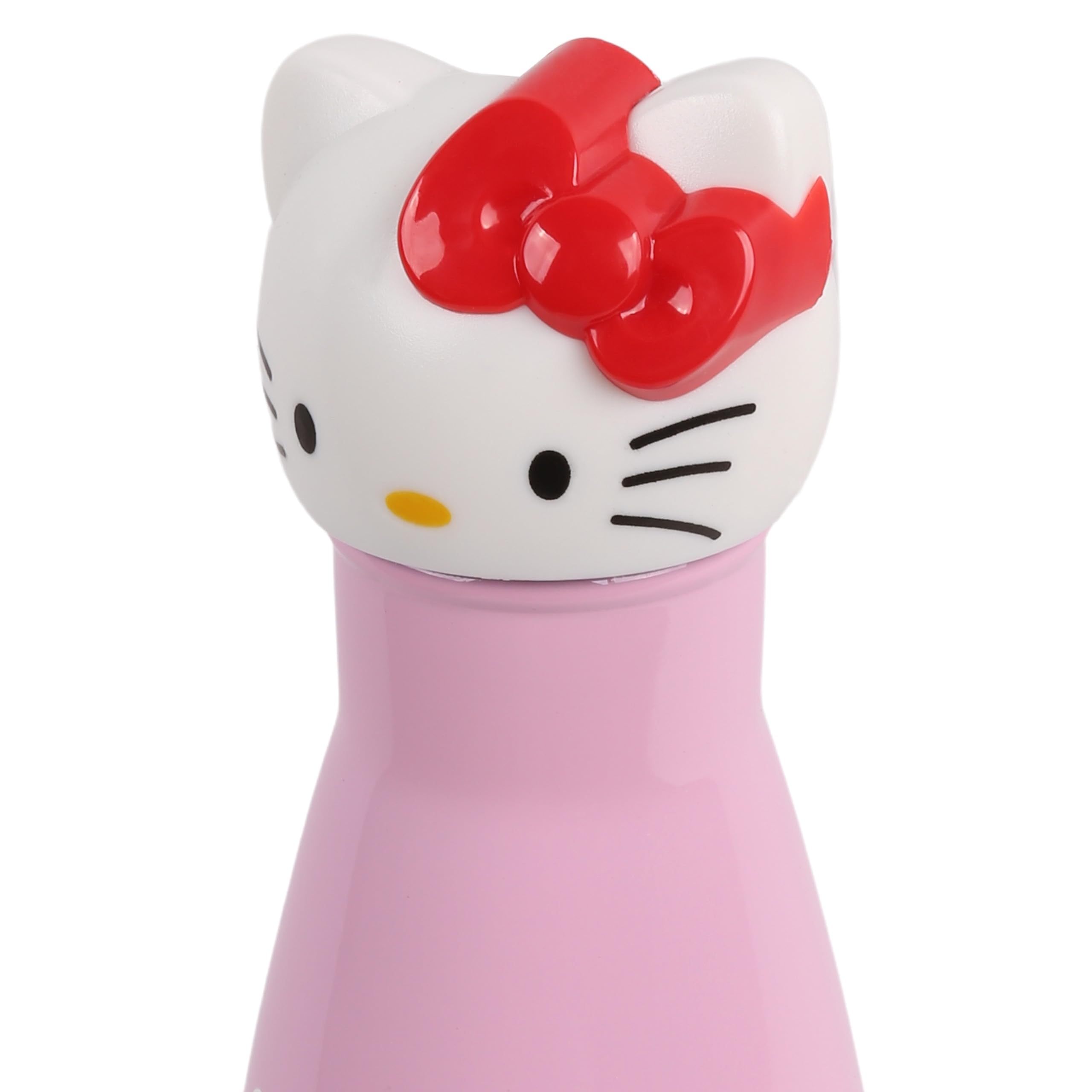Hello Kitty botella de acero, botella, termo, rosa 500ml