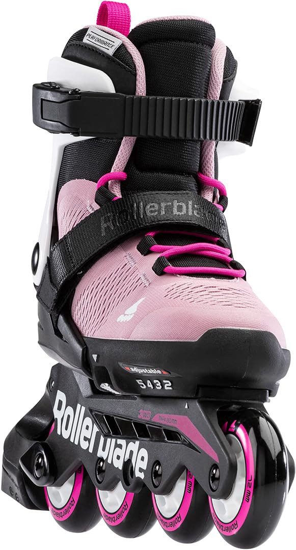 Rollerblade MICROBLADE Combo Inline Skate Pink/White