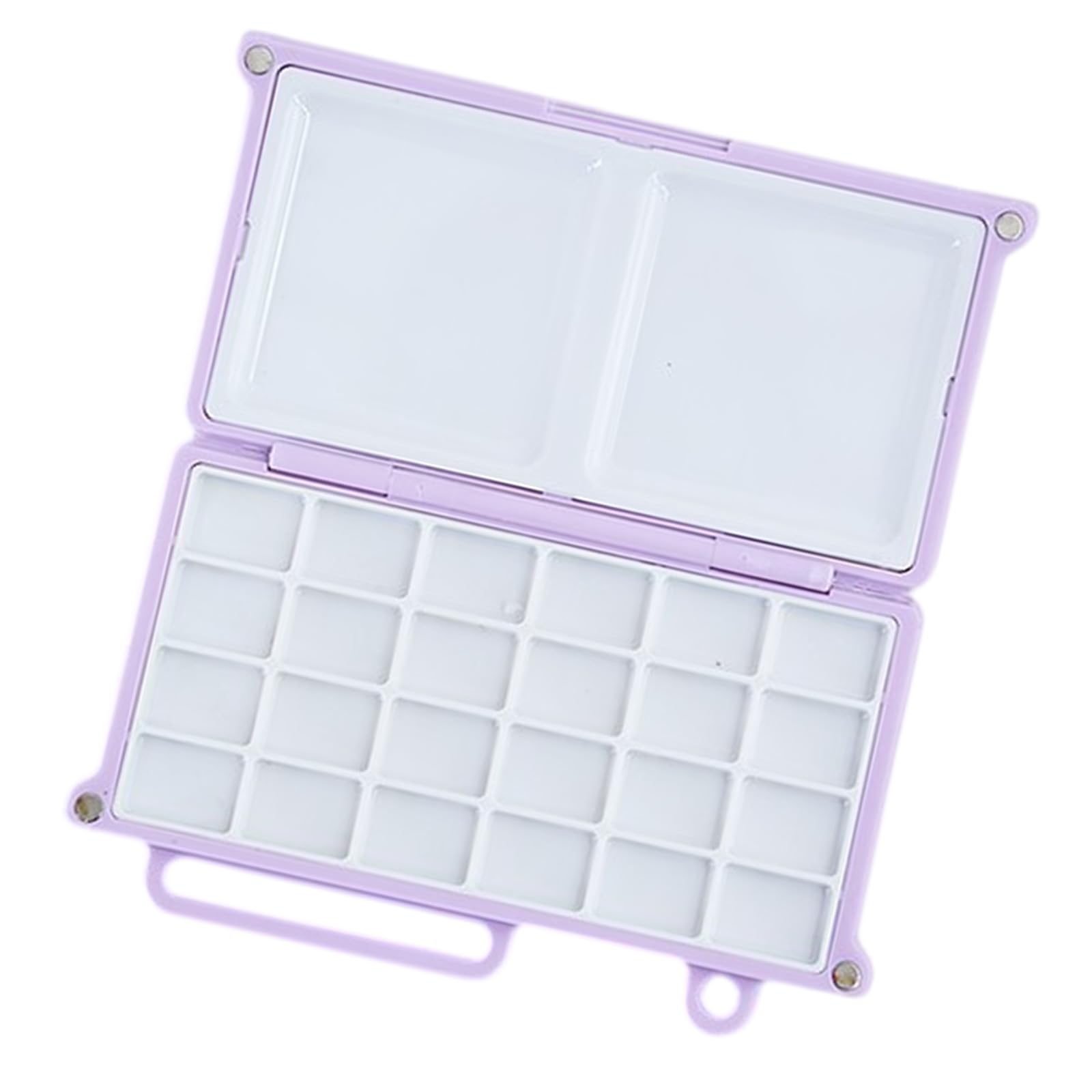 24 Colors Watercolour Paint Palette Empty Watercolor Watercolour Box Tray for Artists