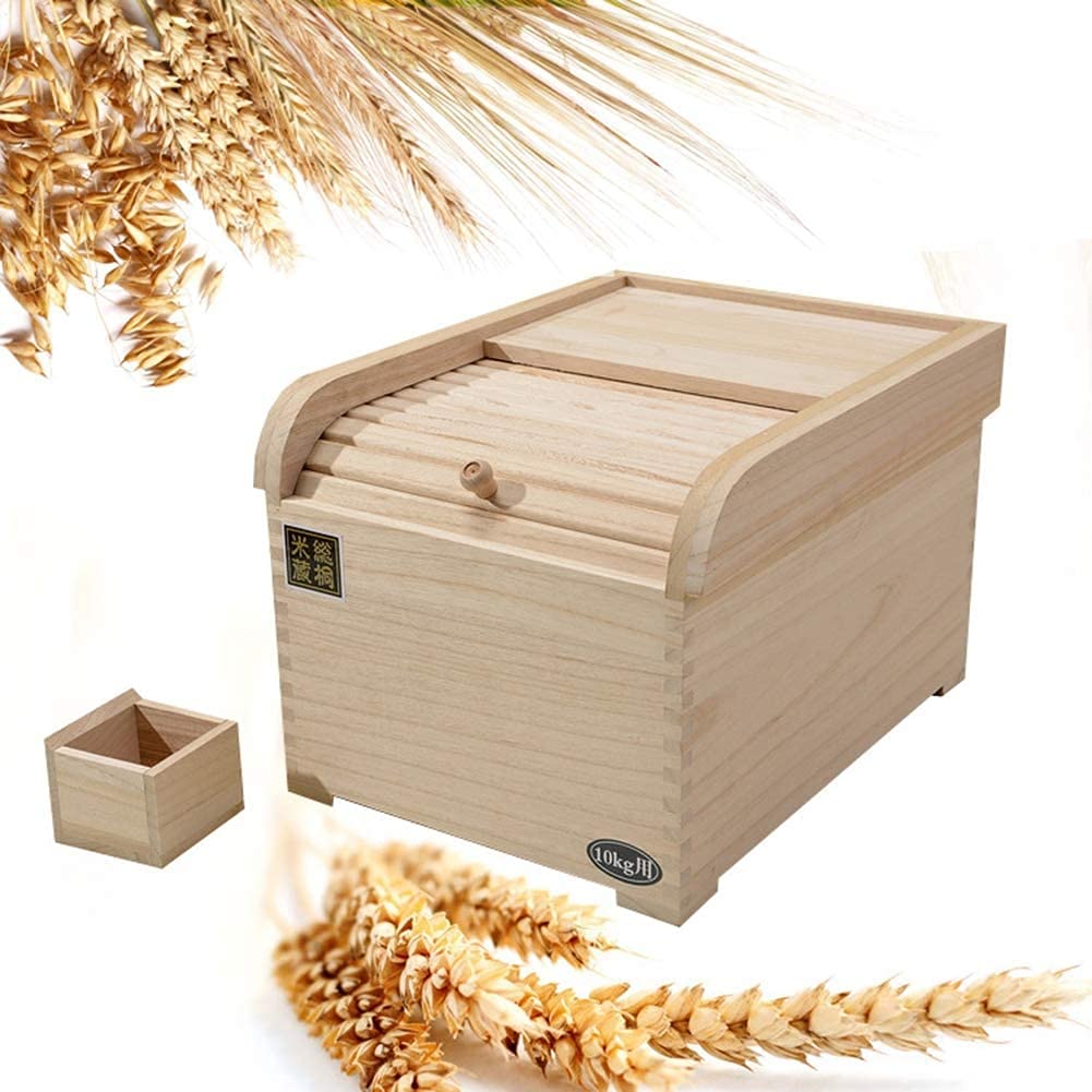 Scatola per la Nano-Ricezione della Famiglia, Cucina sigillata del Gas del Contenitore del Contenitore di stoccaggio del Cibo, Usato per Riso, Fagioli, Cereali, Farina da Noci 10 kg