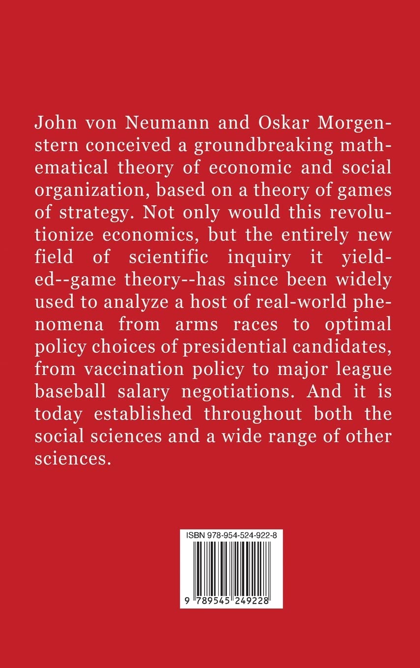 Theory of Games and Economic Behavior