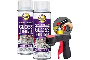 Aleene's Spray Acrylic Sealer (2-Pack) with Attachable Nozzle