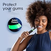 Vista 4 de Oral-B iO Series 5 Rechargeable Electric Toothbrush with Visible Pressure Sensor to Protect Gums, 2 Minute Timer, 5 Cleaning Settings, 1 Replacement
