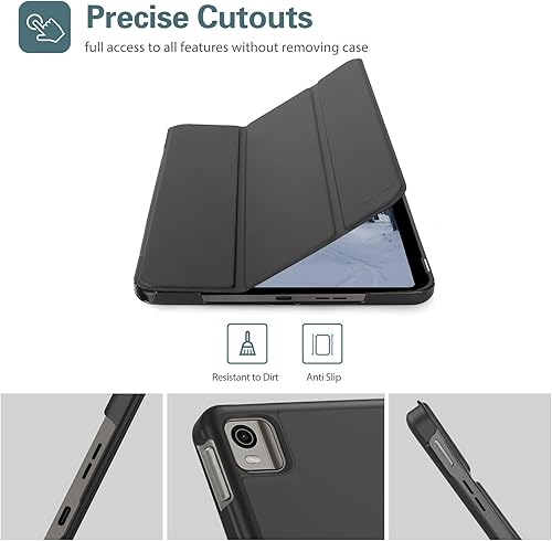 Miniatura 2 de ProCase Funda para Nokia T21 Tablet de 10.36 pulgadas 2022, cubierta ligera delgada con soporte triple rígido Folio Case Smart Cover para Nokia