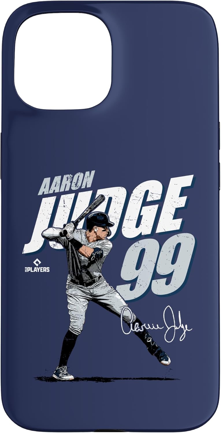 Aaron Judge | New York Y | MLB Players Baseball | MLBJUD3001 Case for iPhone 16 Plus
