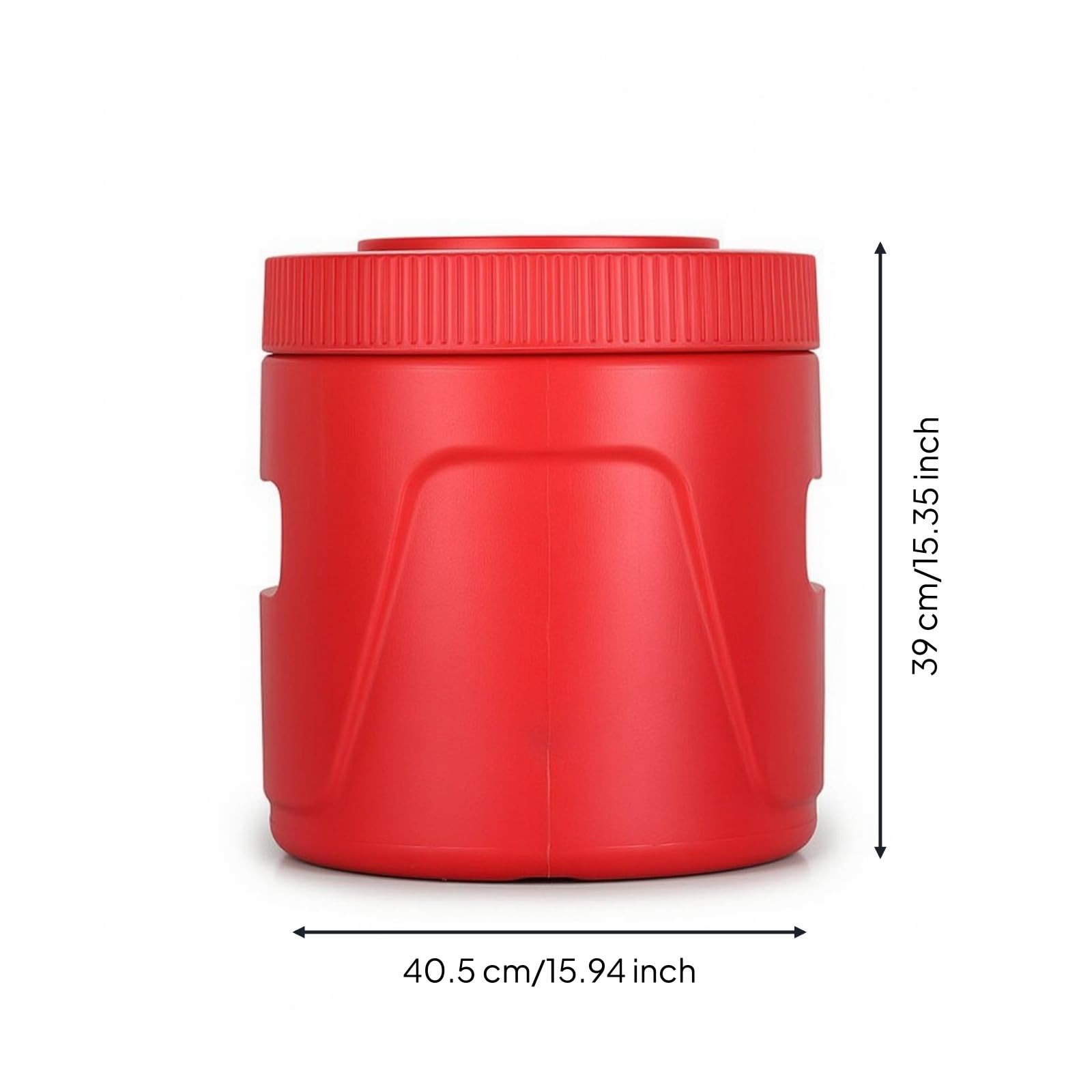 Recipiente Térmico Aislado Cubo Térmico Contenedor Isotérmico Depósito Conservador Material PP y PU con Inserto de Acero para Mantener y Frío por, 40L