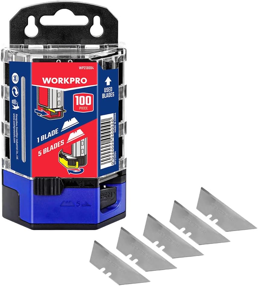 WORKPRO WP213004 100’Lü Rötuş Maket Bıçağı Yedeği