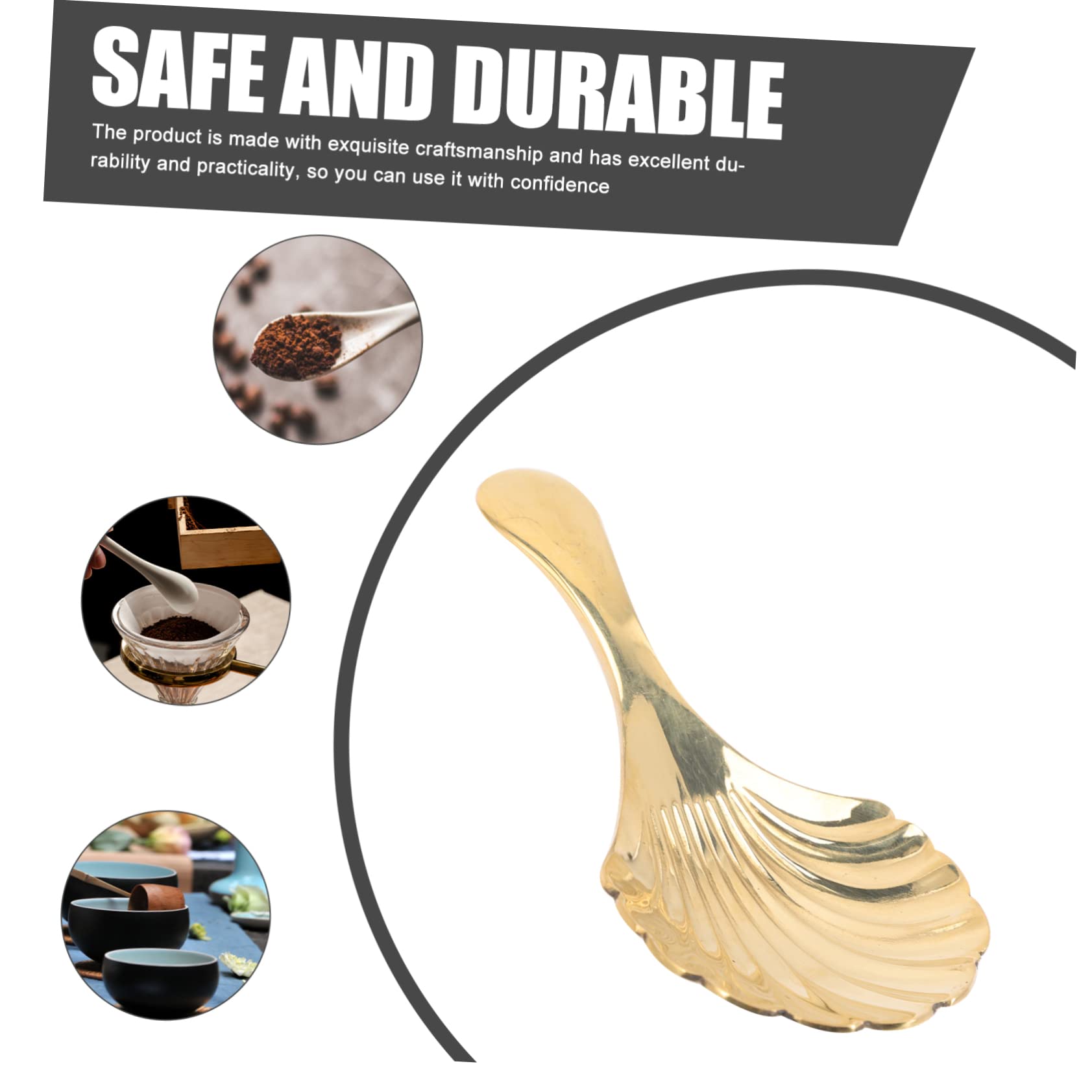 DECHOUS 3stücke Teelöffel Aus Messing Handgefertigt Ergonomischer Griff Zum Messen Von Tee Und Anderen Zutaten Perfektes Küchengerät Für Teeliebhaber Geeignet