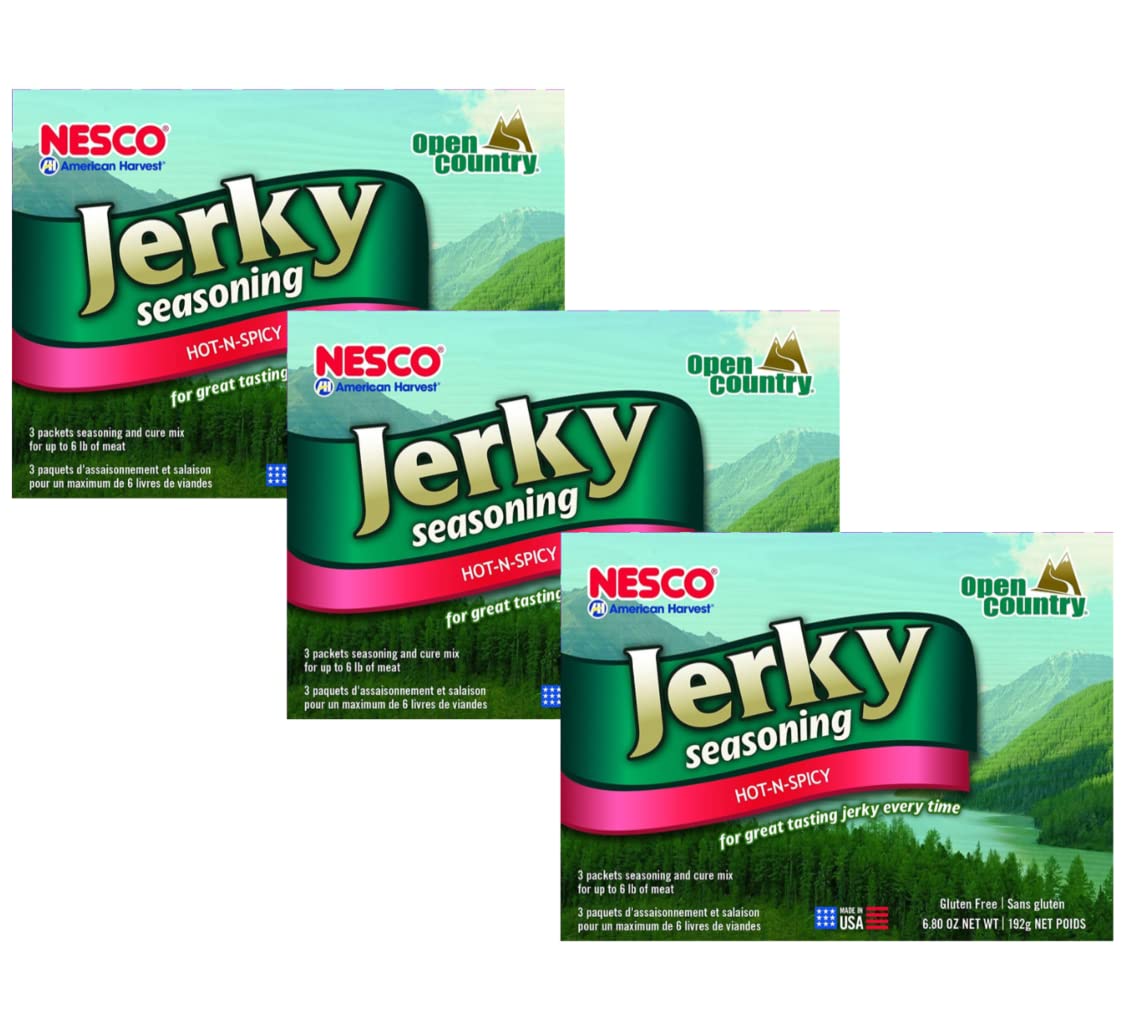 JERKY SPICE HOT&SCY 3PK