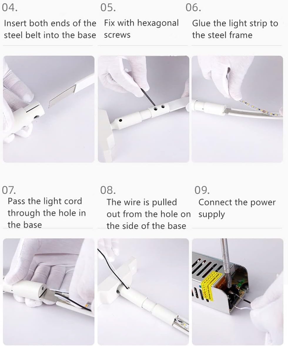 Moderna Corridoio Lampada da parete Lineare LED Skyline Camera da letto Luci di linea COB Applique da parete Interni Strisce Acciaio inox Lampada da Comodino Regolabile per Soggiorno Scale (4000K,5M)