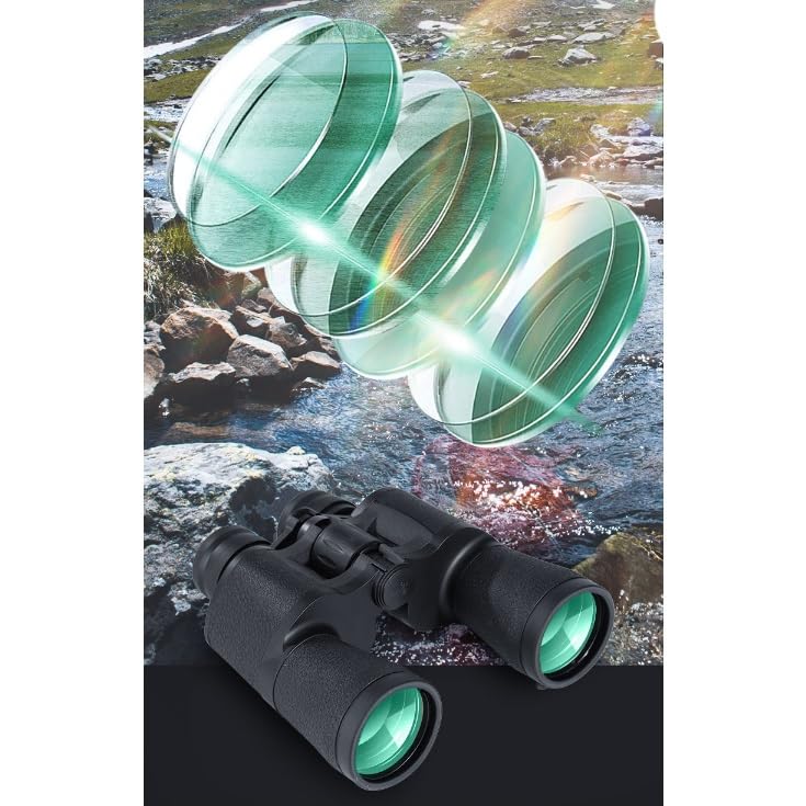 Binoculares 20x50 visón nocturna baja luz miniatura 4