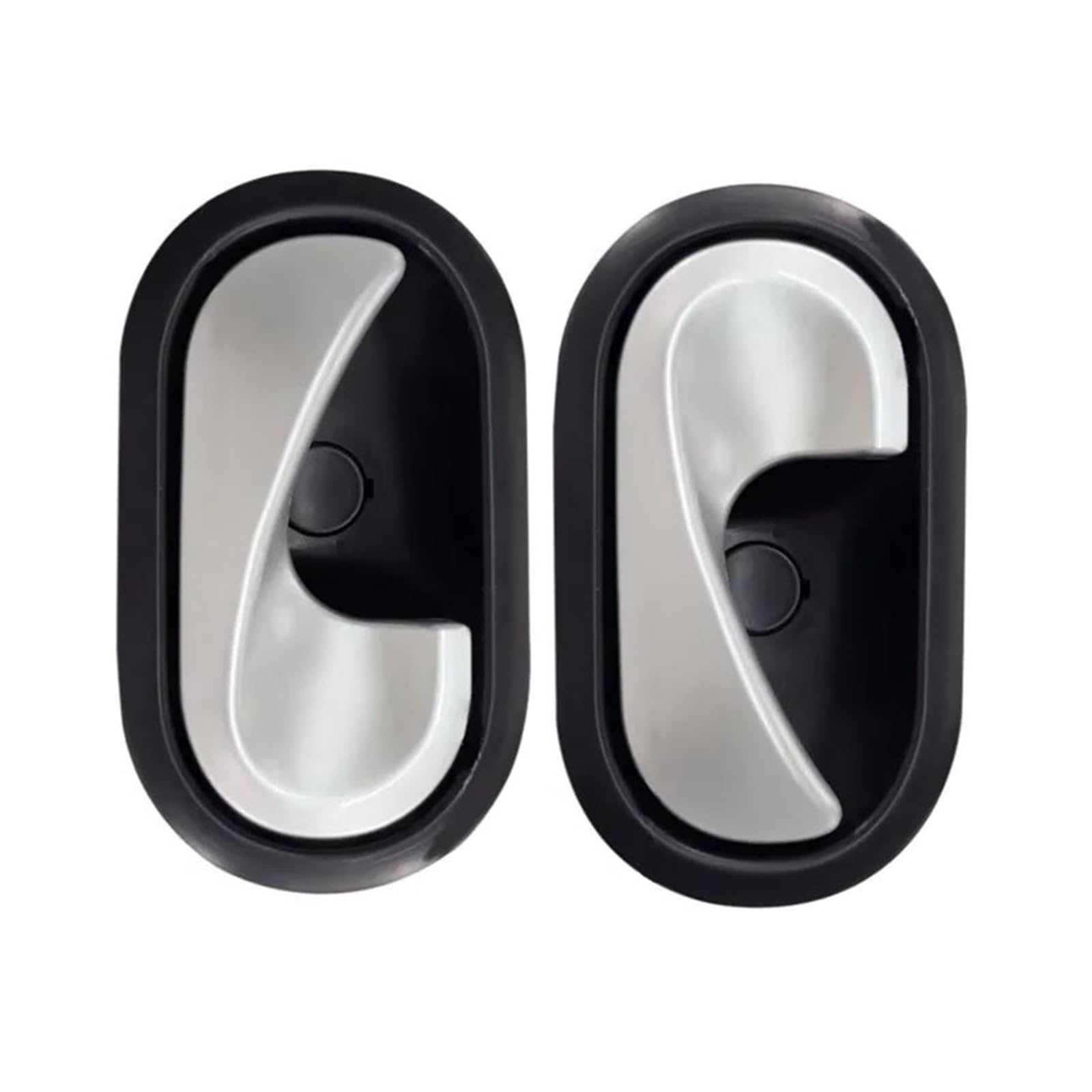 MASHRGX for Dacia for Sandero I for Logan I for Face for Lift for Sandero for StepWay I for Duster I Interior Door Handle(1 Pair Silver)