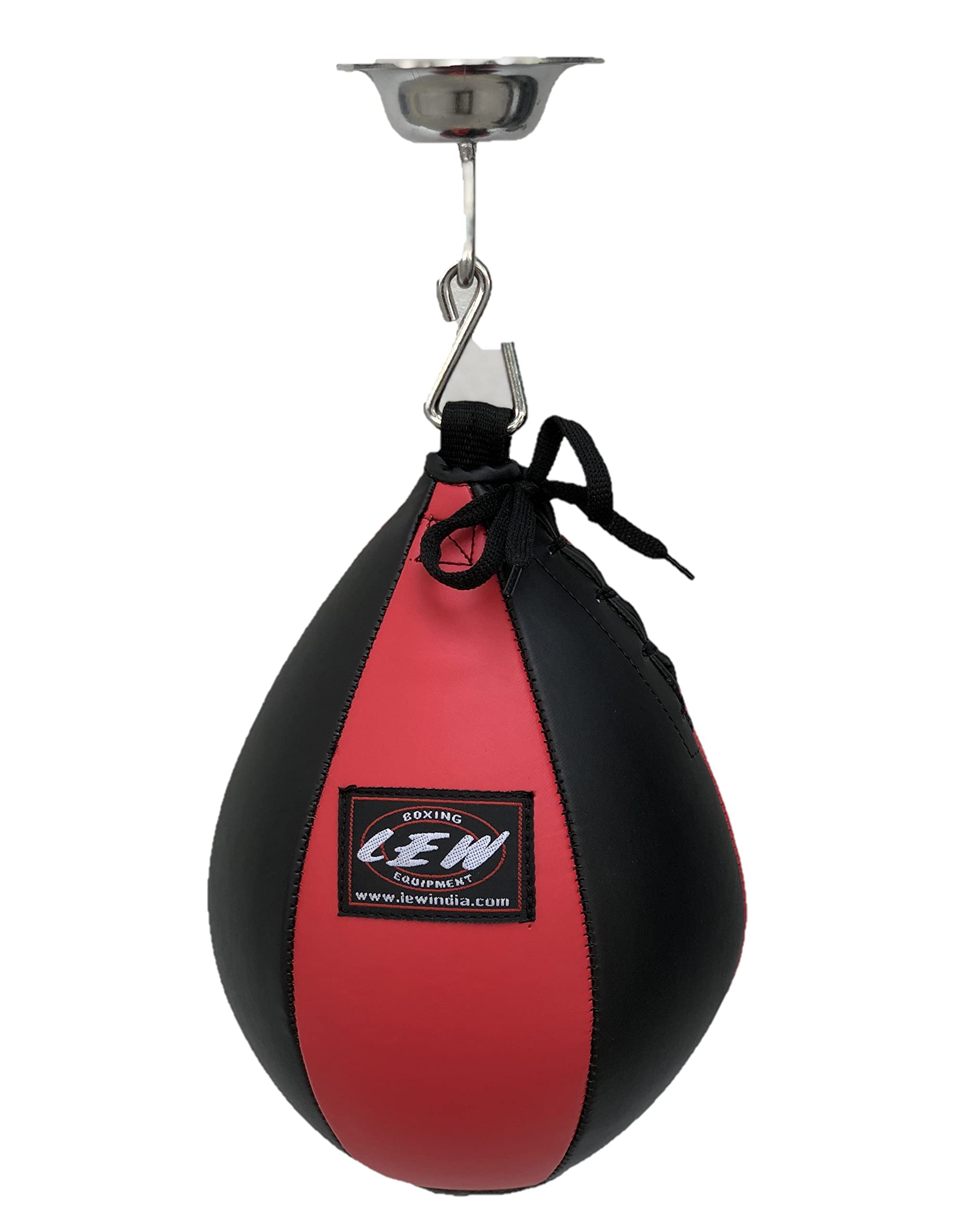 LEW Red/Black Durahide Leather Speed Bag with Swivel (B091Z1CKL2) Amazon Price History, Amazon Price Tracker