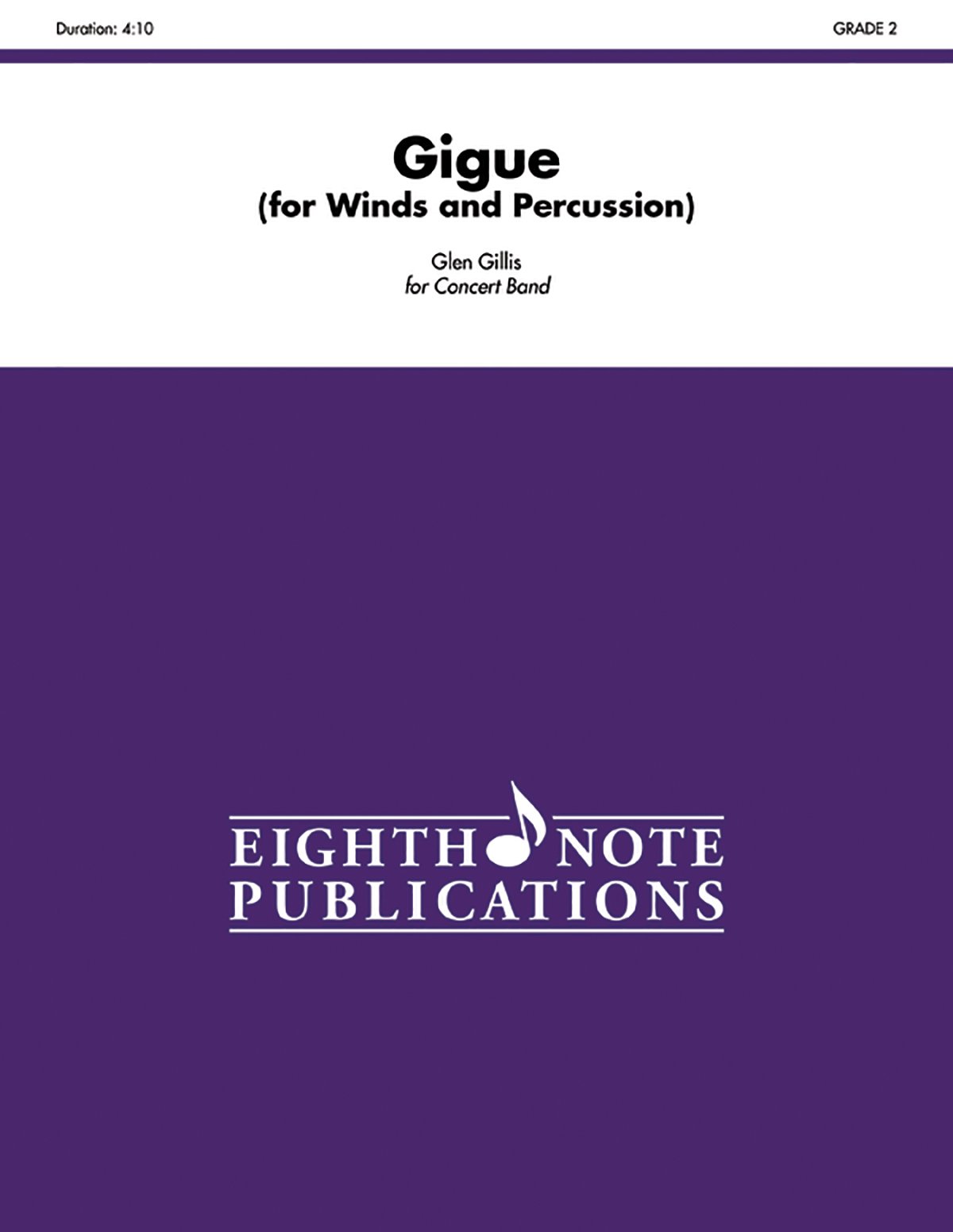 Gigue for Winds and Percussion (Eighth Note Publications)