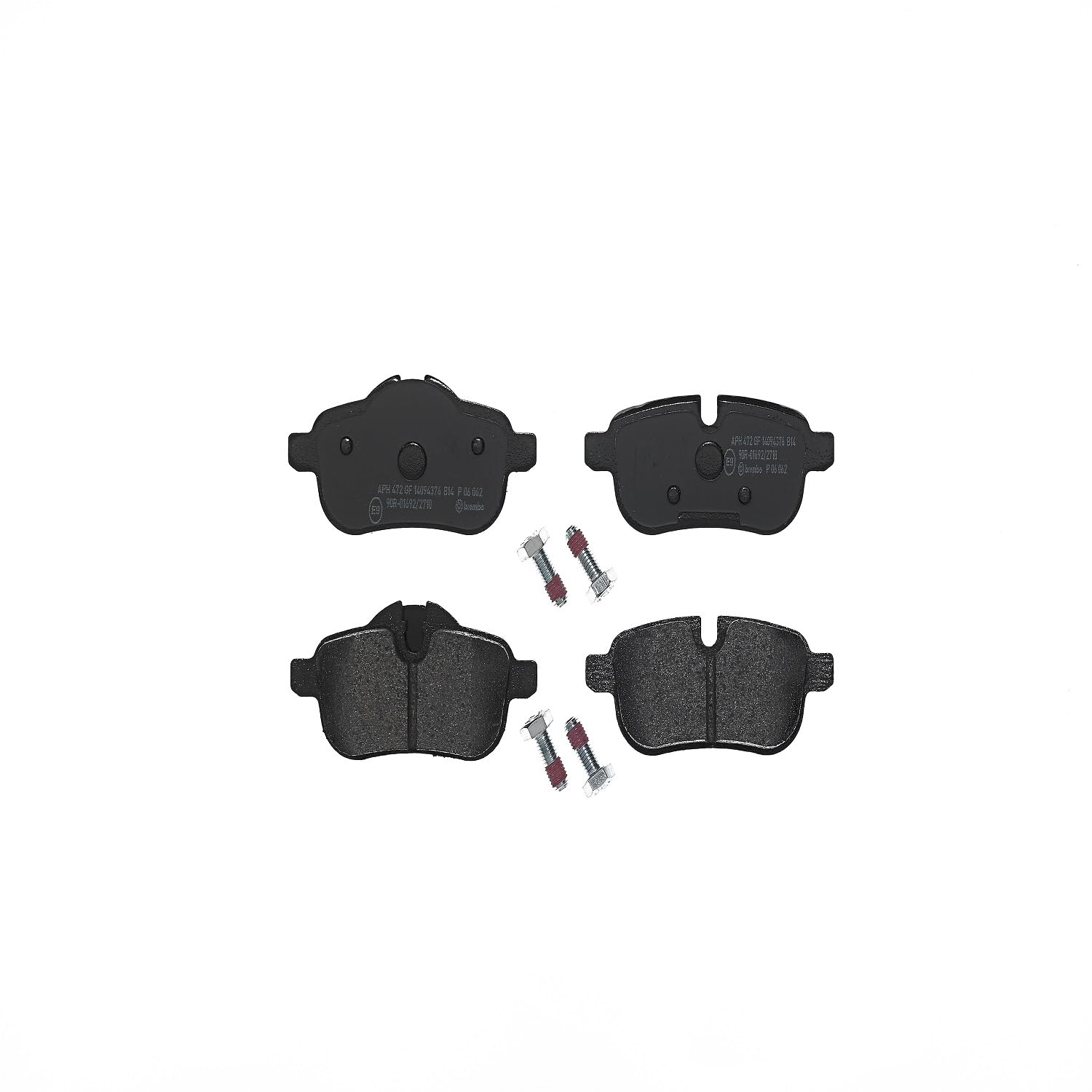 Brembo P 06 062 komplet klocków hamulcowych, hamulec tarczowy – (4-częściowy)