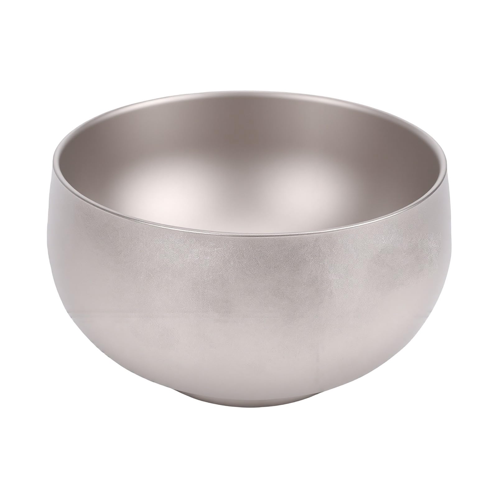 Cocoarm Ti Doppelwandige Schale 950ml, Leichte Campingschale für Outdoor | TA1-Titanlegierung, Doppellagige Isolierung, 15,2 X 9,2 Cm Größe, Ideal für Haferbrei, Suppe, Salat, Beim Camping, Picknick