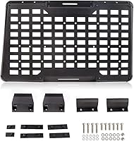 Vista 7 de FURYENGRAVER Kit de panel lateral MOLLE para almacenamiento en ventana trasera con decoración protectora para Jeep Wrangler 2018-2025 JL de 4 puertas