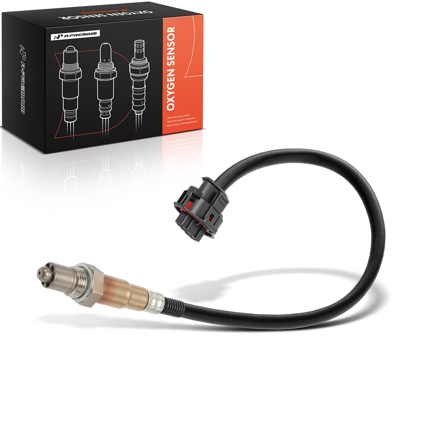 A-Premium O2 Oxygen Sensor for Chevrolet Cruze LS Submodel Only 2011-2014 Sonic 1.8L Upstream Porsche 911 Carrera GT Saab 9-5 Downstream-picture-22