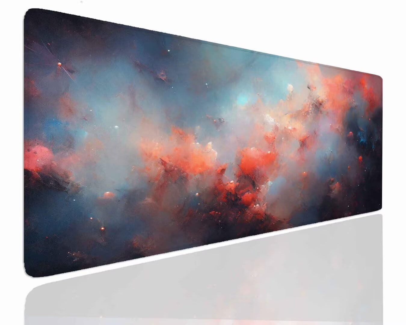 Alfombrilla Ratón XXL Gaming, Alfombrilla Escritorio 900x600x4mm, Mouse Pad Mat XXL Antideslizante, Alfombrilla Raton Base de Goma Tapete Rato Gamer Mousepad XXL para PC, Oficina Gifts J-464