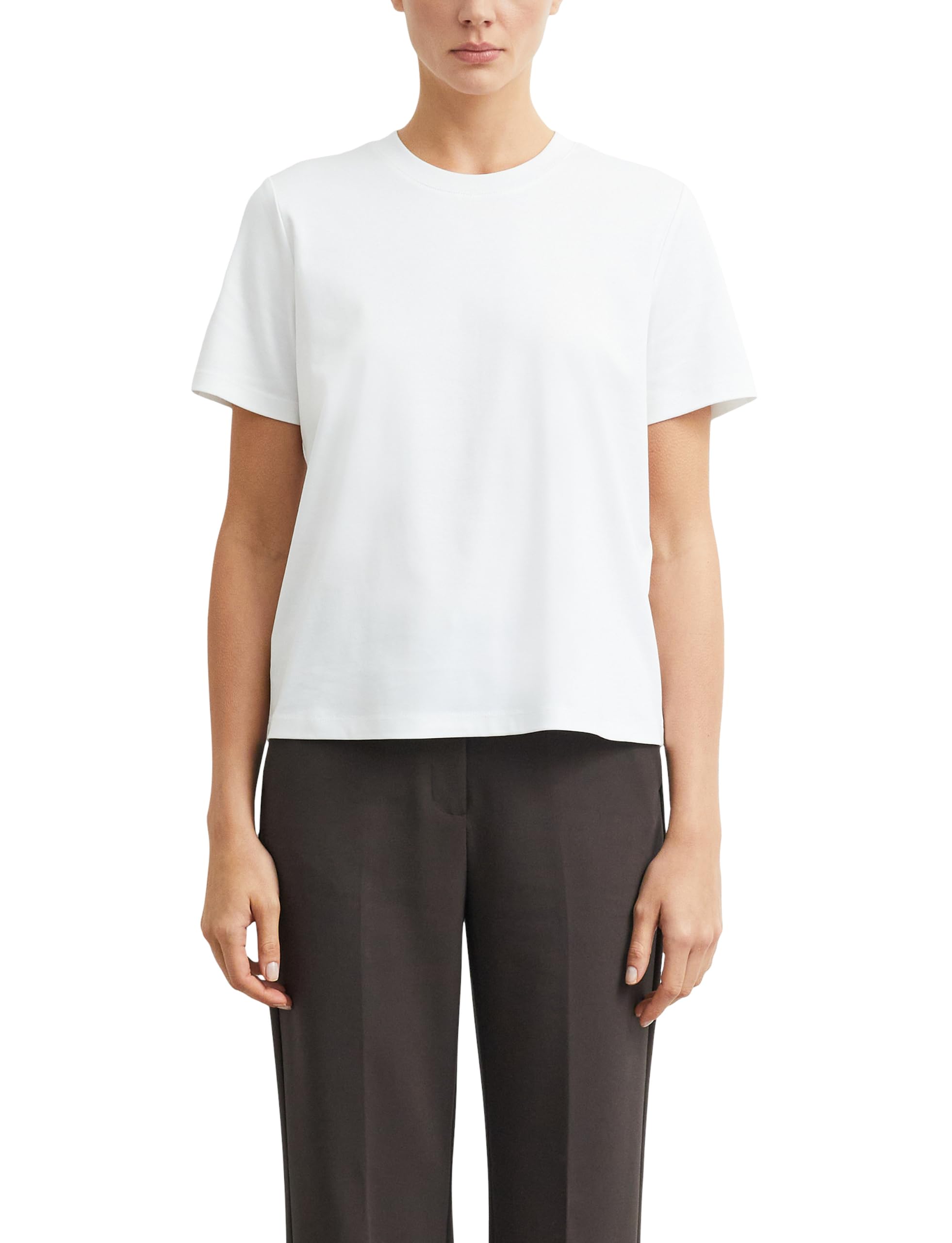 Comma Hochwertiges T-Shirt aus Baumwolle