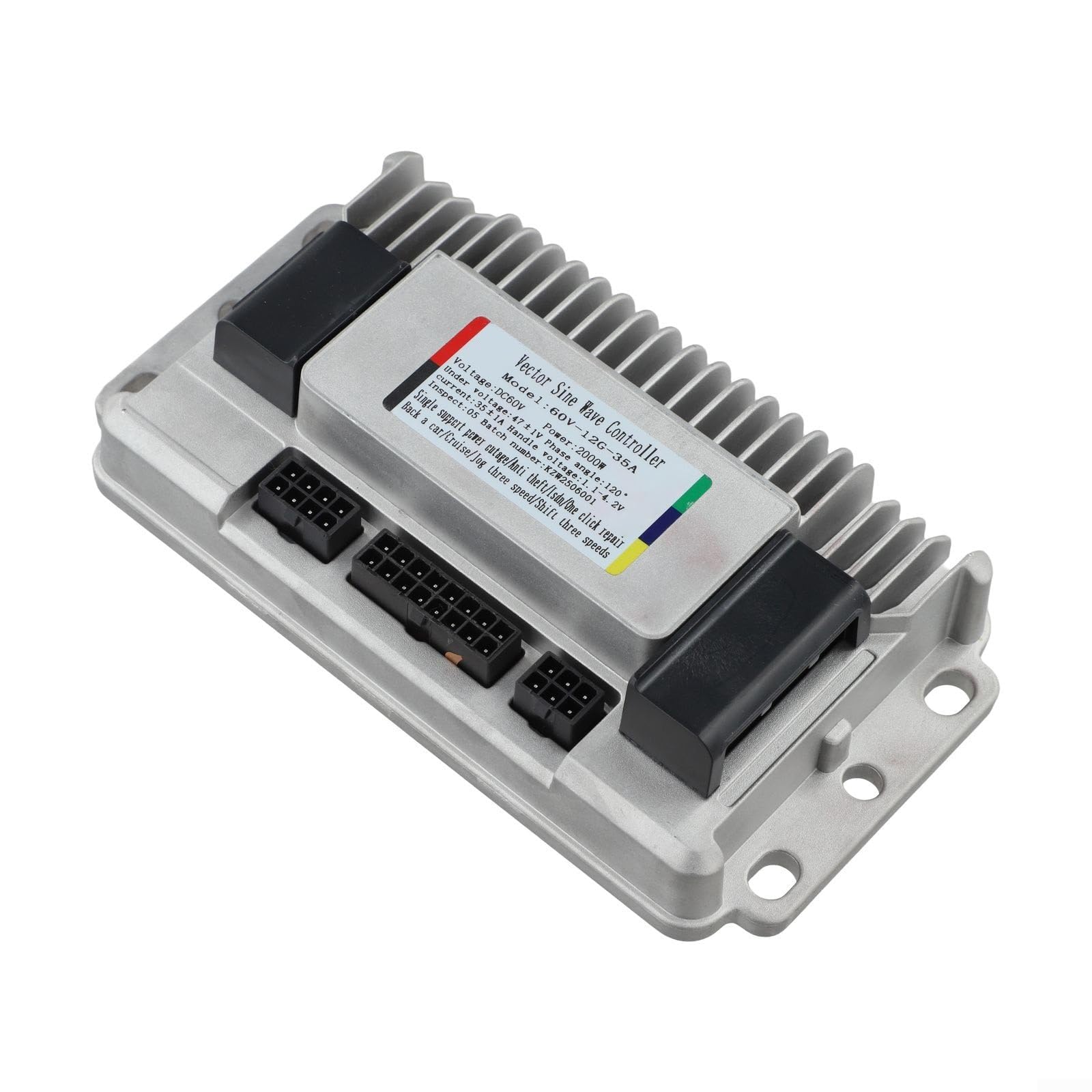 60v 2000w Bezszczotkowy Kontroler, Stalowa Obudowa Akcesorium Do Hulajnogi Elektrycznej, Dedykowana Część Zamienna Citycoco, Wysoce Kompatybilny Kontroler Prędkości Silnika (60V 2000W)