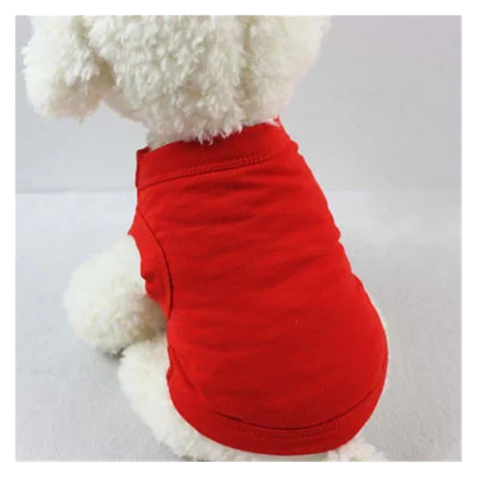 Veste d'été pour chien en coton respirant t-shirt de protection solaire pour bouledogue M
