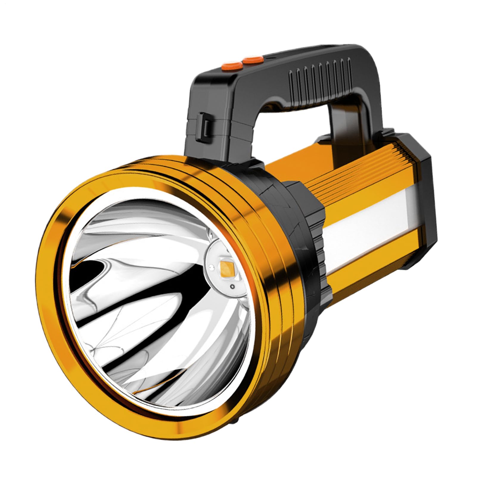 Linterna De Camping Brillante Recargable Portátil Impermeable | Luz Para Búsqueda En Viajes Para Senderismo Pesca Caza Viajes Garaje Construcción Impermeable