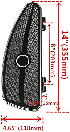 Miniatura 6 de TCMT Estribo delantero para Harley Touring Road King Electra Street Road Glide 1986-2025 Trike modelos 2008-2023 Softail FL 1986-2017 Switchback FLD