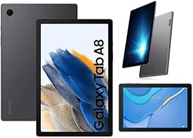 Tablets by Samsung, Lenovo and Huawei