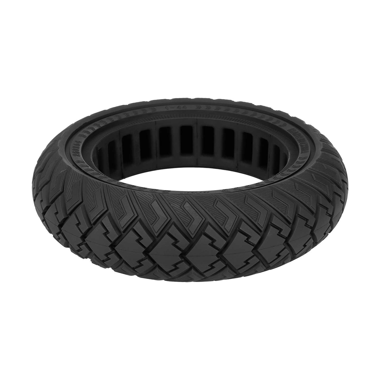 TREFAN 250 x 64 pneumatici pieni fuoristrada per scooter elettrico per Xiaomi 4Ultra Scooter ruote di ricambio antiesplosione (nero, 1 pezzo)
