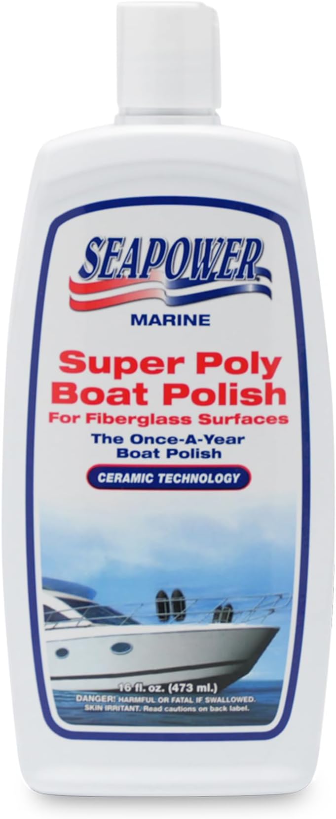Seapower Marine Super Poly Boat Polish - 16 oz.